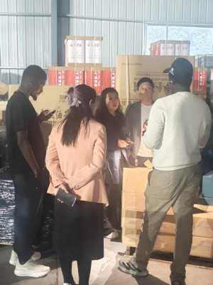 Nhà phân phối phụ tùng ô tô hàng đầu của Senegal GKP thăm kho: Đặt hàng số lượng lớn phụ tùng HOWO & SHACMAN với lô hàng ngay lập tức